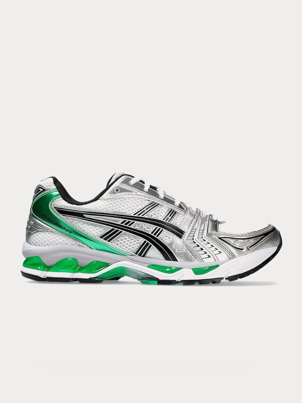 Asics Gel-Kayano 14 White / Malachite Green Sneakers Silver / Asics - US / US